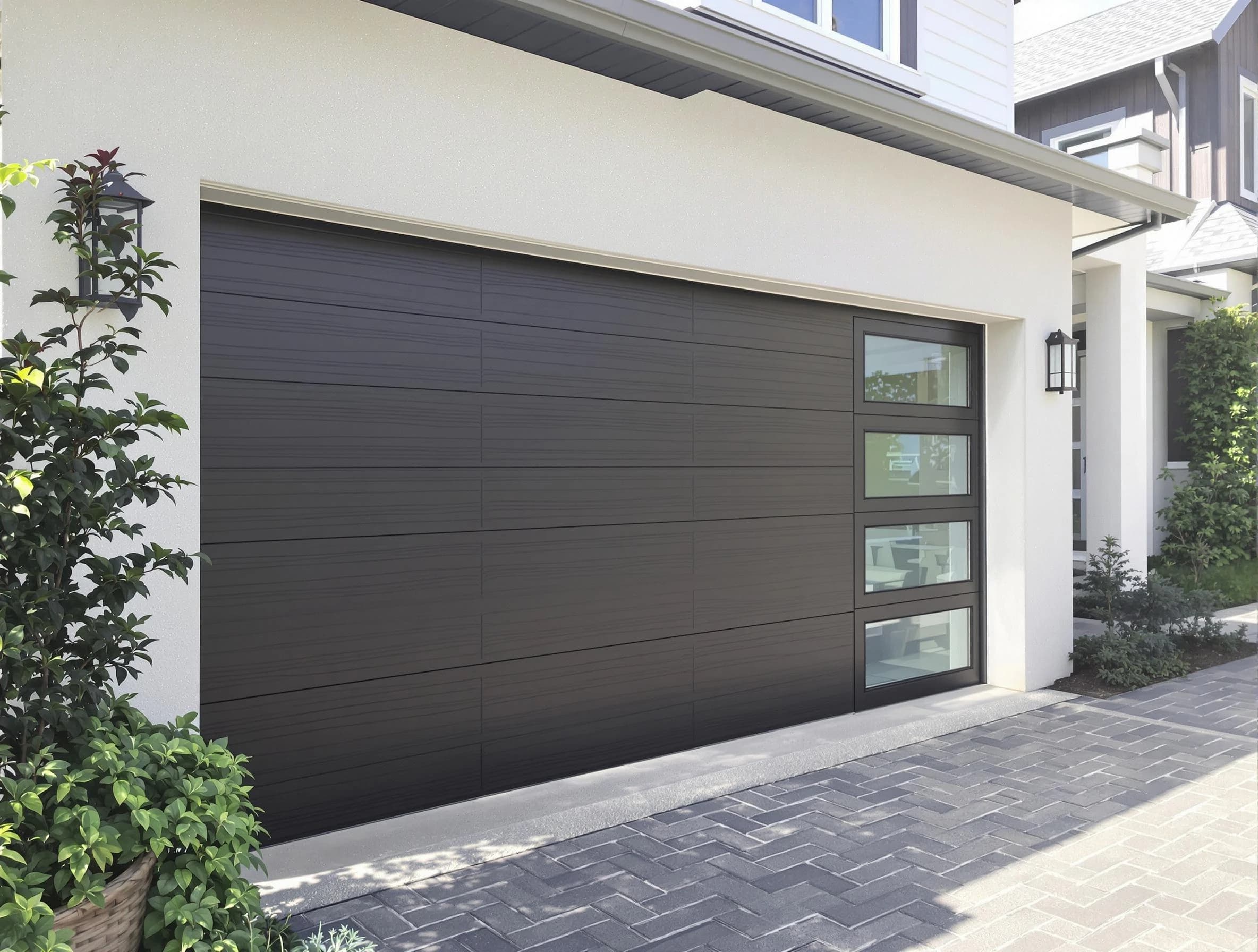 Custom garage door installation by Bosque Farms Garage Door Repair in Bosque Farms