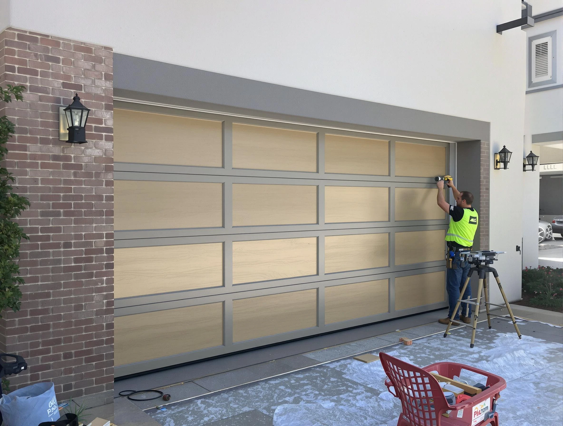 Garage door replacement service by Bosque Farms Garage Door Repair in Bosque Farms