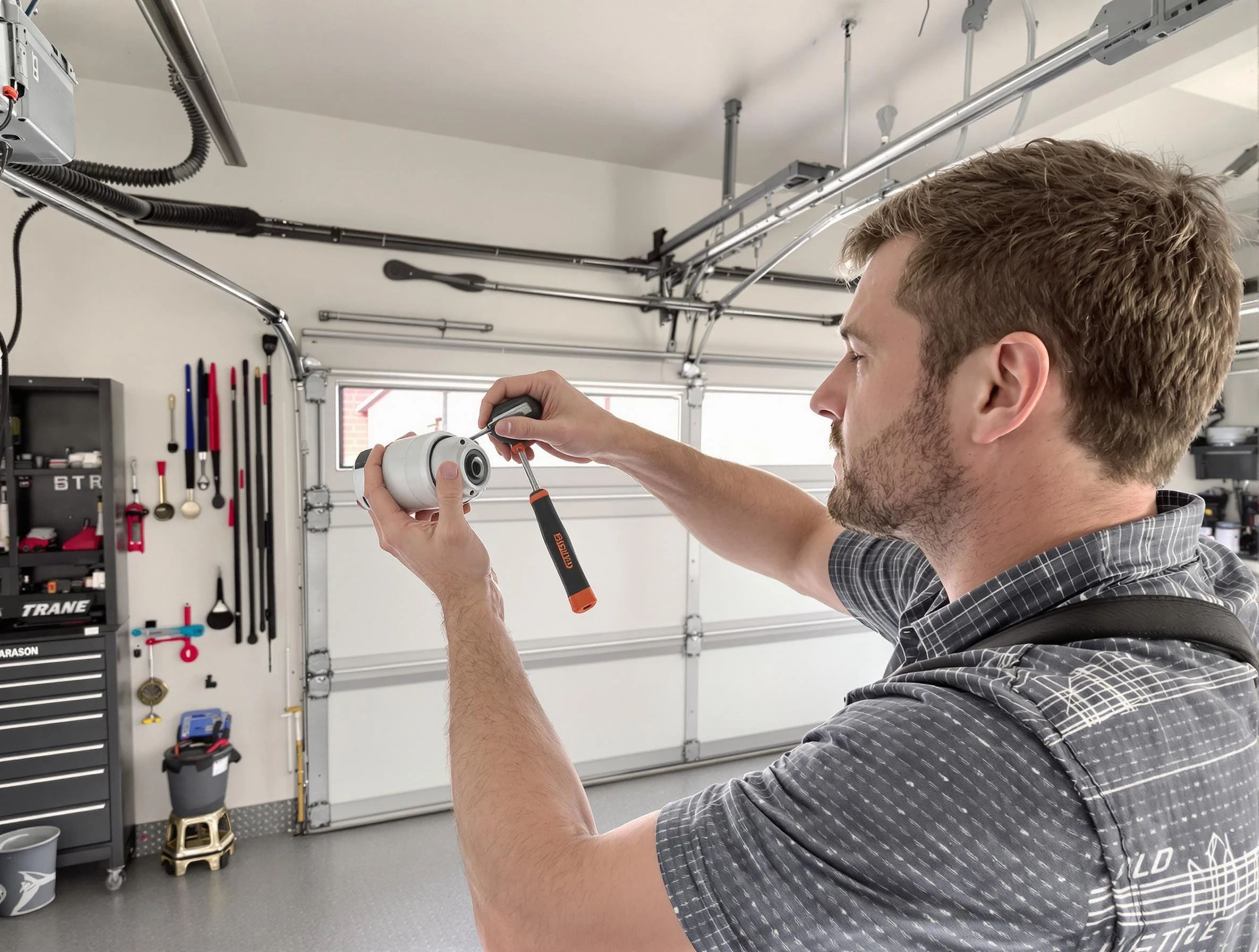 Garage door opener repair service by Bosque Farms Garage Door Repair in Bosque Farms